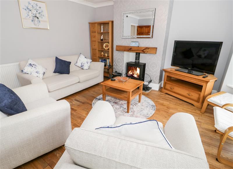 Enjoy the living room at 1 River View Terrace, Llandudno Junction