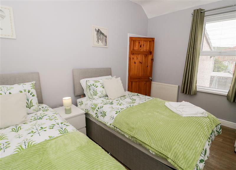 One of the bedrooms at 1 River View Terrace, Llandudno Junction