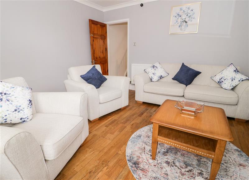 The living room at 1 River View Terrace, Llandudno Junction