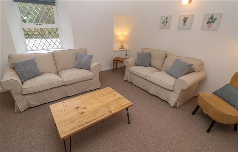 The living room at 1 Riverside Cottage, Cusgarne near Perranarworthal
