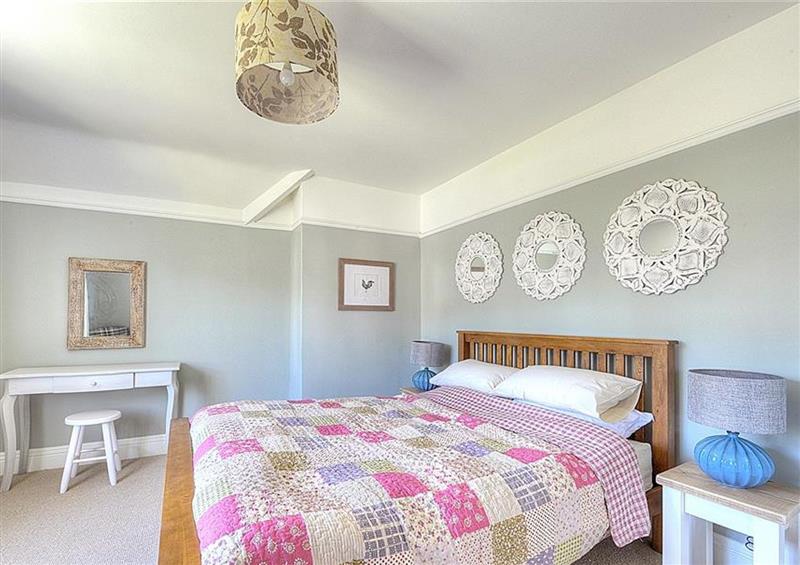 Bedroom at 1 Riverside Cottages, Lyme Regis