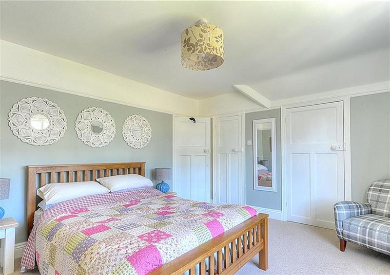 This is a bedroom at 1 Riverside Cottages, Lyme Regis