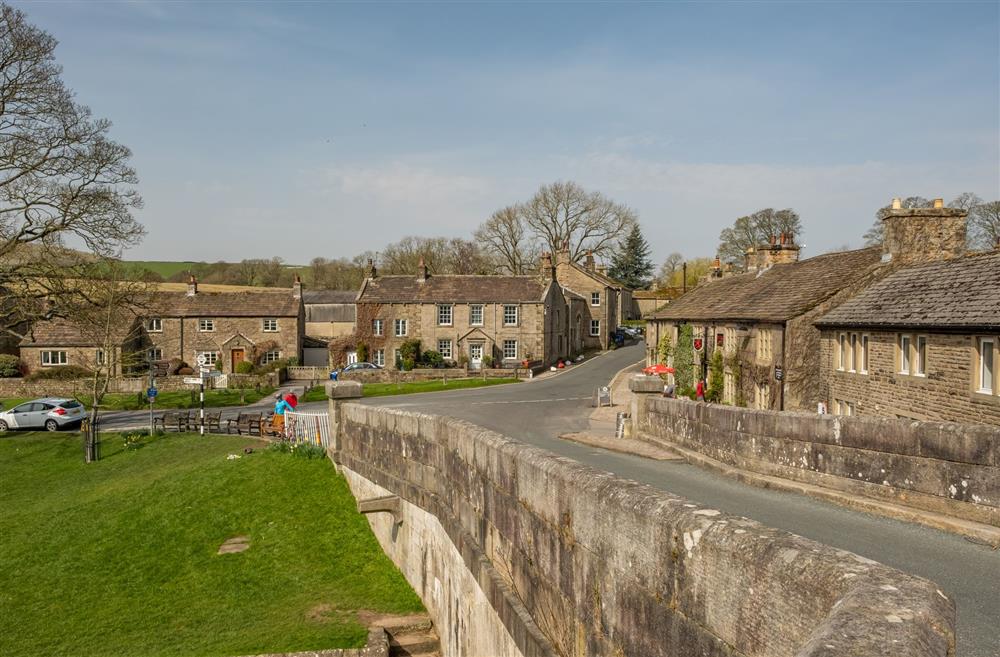 Burnsall from the bridge at 1 Riverside Cottages, Skipton, North Yorkshire