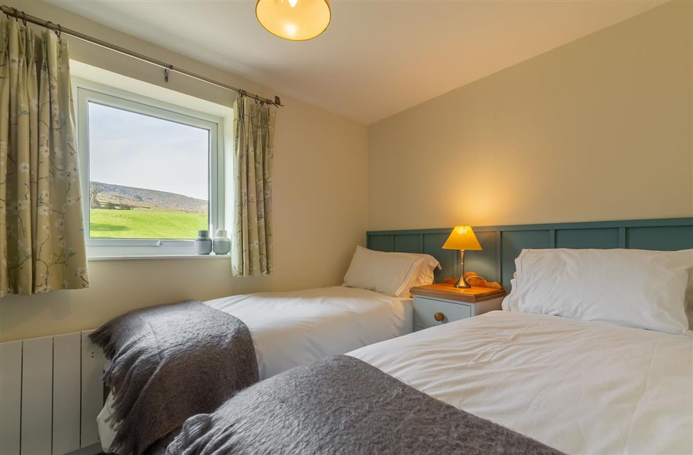 Twin room with more beautiful views at 1 Riverside Cottages, Skipton, North Yorkshire