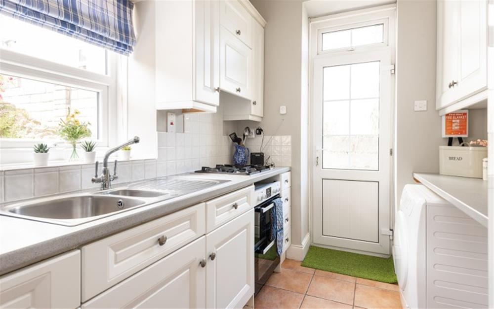A closer look at the kitchen  at 1 Roborough Court in Salcombe