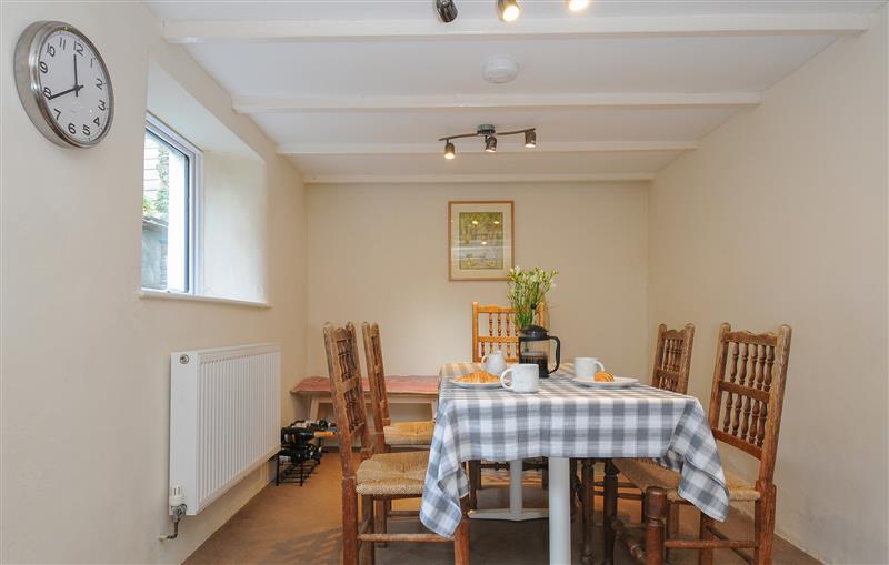 Dining room at 1 Rock Cottages, Treknow near Tintagel