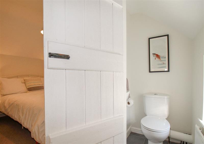 This is the bathroom at 1 Rose Cottage, Shipton Gorge