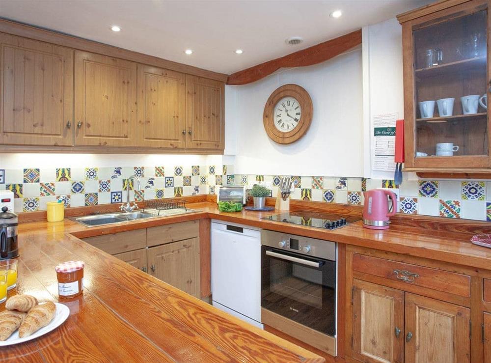 Kitchen (photo 3) at 1 Salle Cottage in Bow Creek, Nr Totnes, South Devon., Great Britain