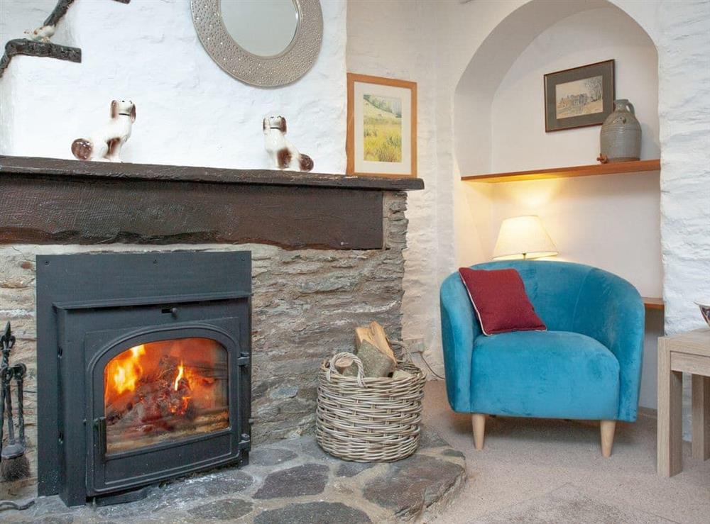 Living area (photo 2) at 1 Salle Cottage in Bow Creek, Nr Totnes, South Devon., Great Britain