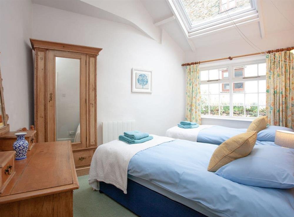 Twin bedroom (photo 4) at 1 Salle Cottage in Bow Creek, Nr Totnes, South Devon., Great Britain