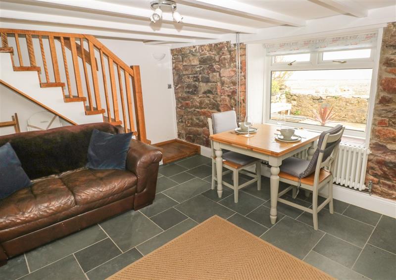 This is the living room at 1 Salt Cottage, Port Eynon