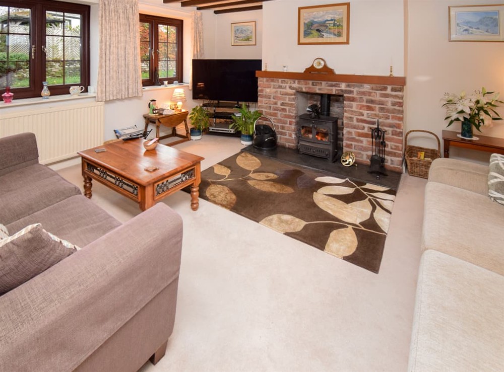 Living room at 1 Stag Inn Cottages in Milburn, near Penrith, Cumbria