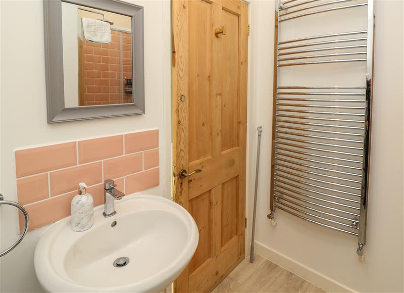 This is the bathroom at 1 Star Cottages, Freshwater