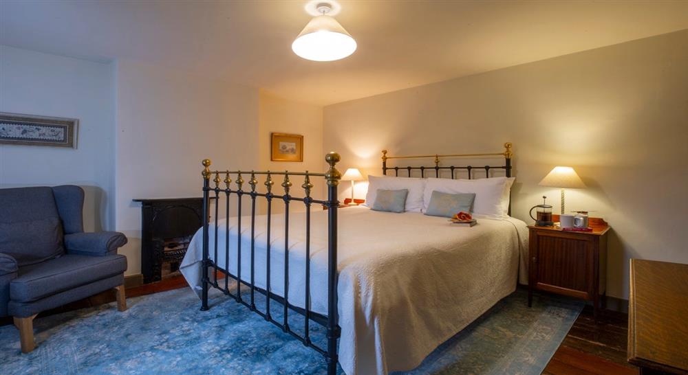 The double bedroom at 1 Sternsmill Cottage in Nr Bridgnorth, Shropshire