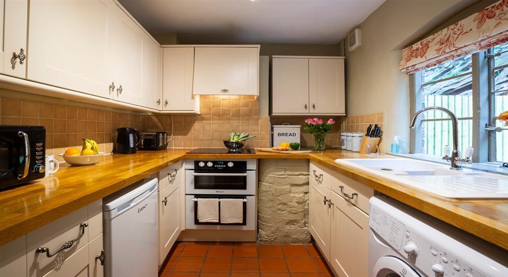 The kitchen at 1 Sternsmill Cottage in Nr Bridgnorth, Shropshire