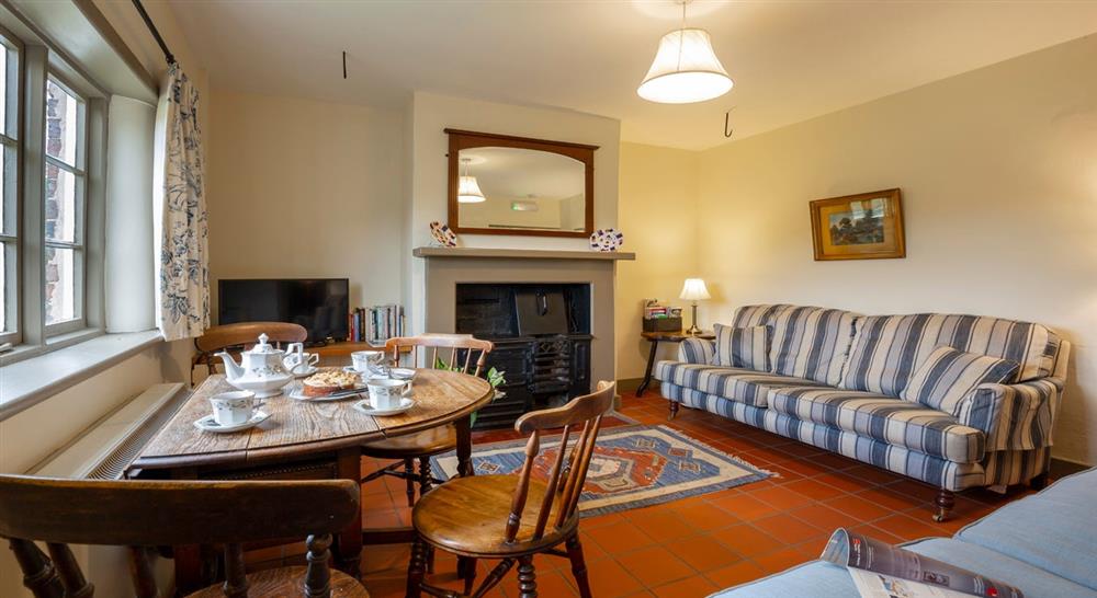 The sitting room at 1 Sternsmill Cottage in Nr Bridgnorth, Shropshire