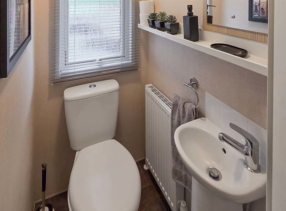 Bathroom at 1 Sunview Gardens in Birnam, Perthshire