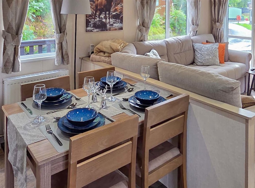 Dining Area at 1 Sunview Gardens in Birnam, Perthshire