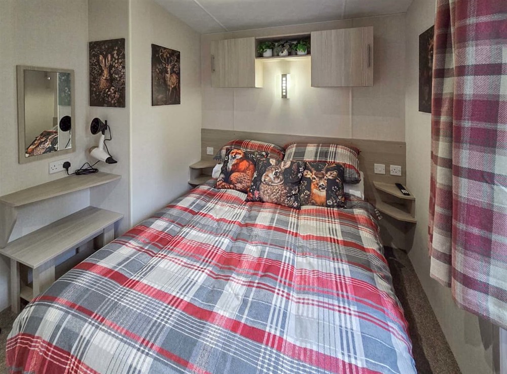 Double bedroom at 1 Sunview Gardens in Birnam, Perthshire