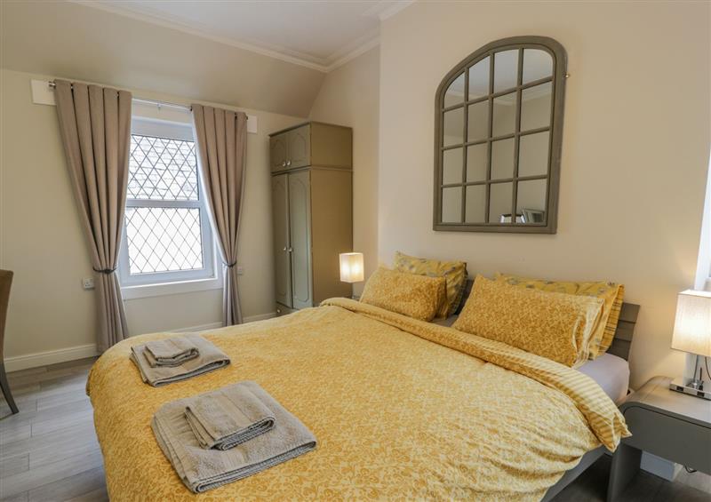 One of the bedrooms at 1 Syme Street, Moffat