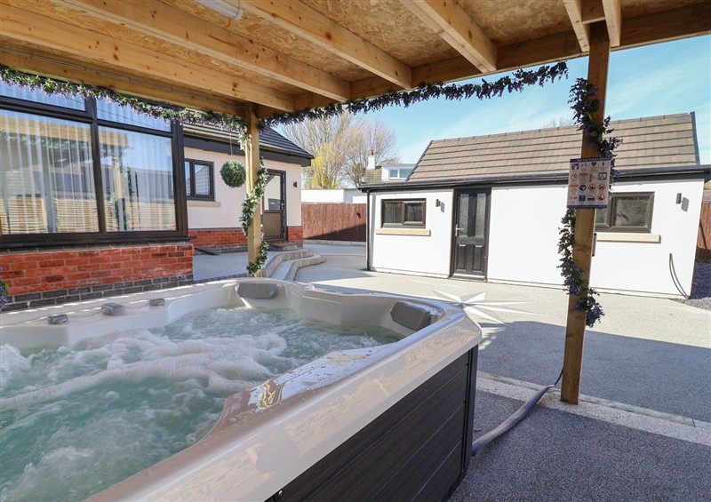 The hot tub at 1 Talbot Drive, Talacre