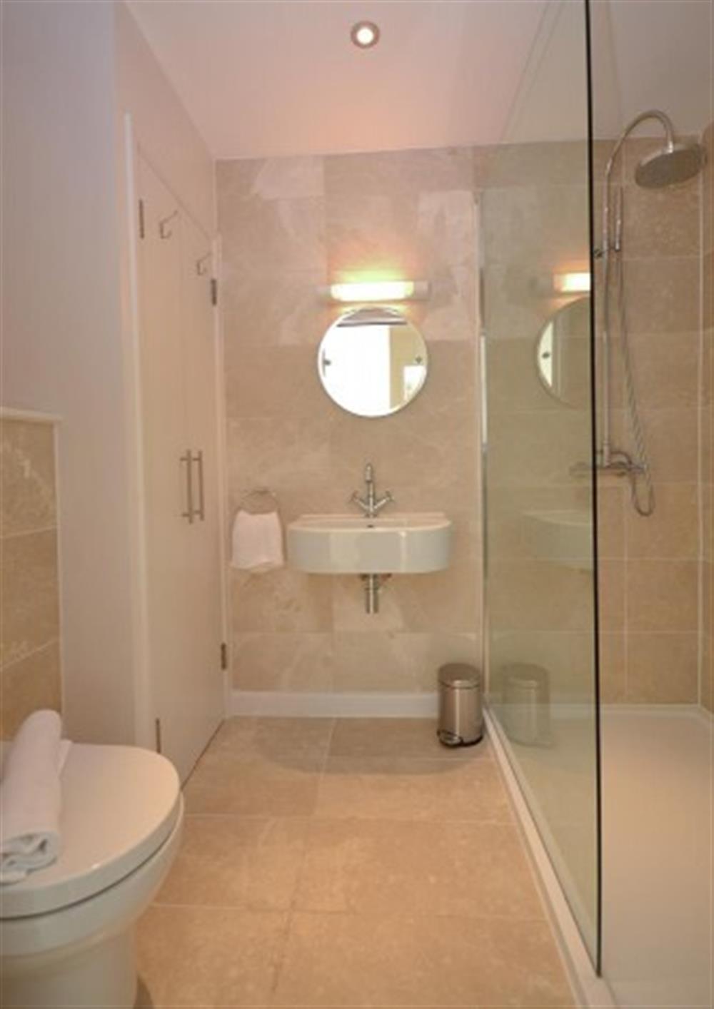 The downstairs shower room at 1 Talland in Talland Bay