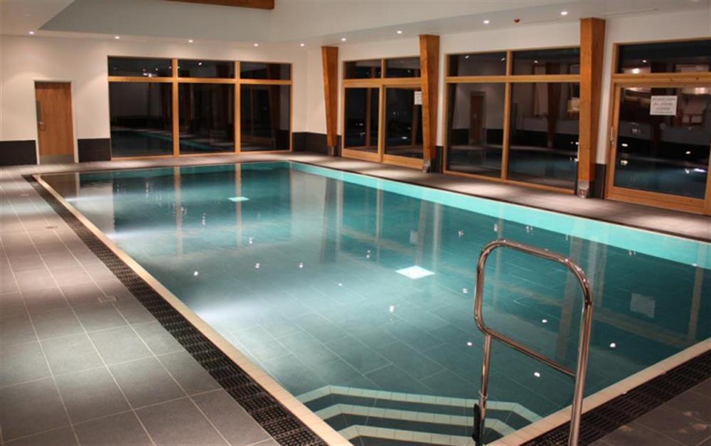 The indoor swimming pool at 1 Talland in Talland Bay