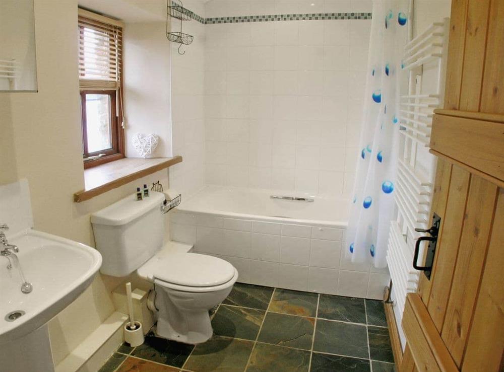 Bathroom at 1 The Granary in Bleatarn, near Kirkby Stephen, Cumbria