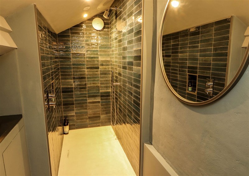 The bathroom at 1 The Green, Silverdale