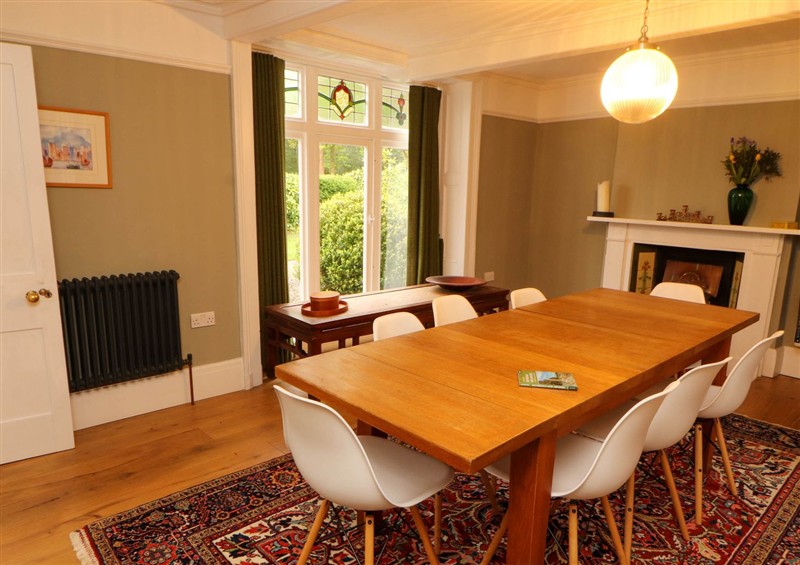 The dining area at 1 The Green, Silverdale