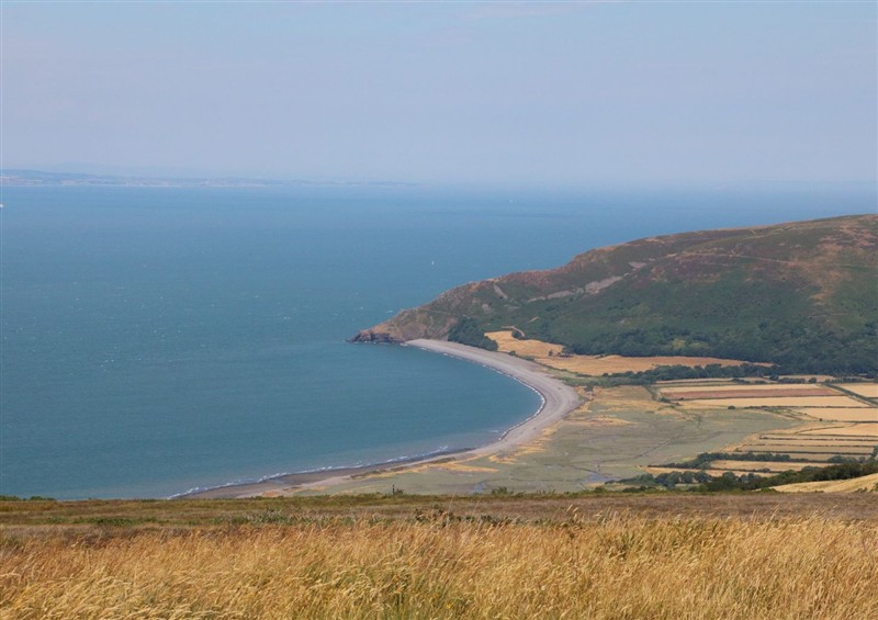 Rural landscape at 1 The Mews, Porlock