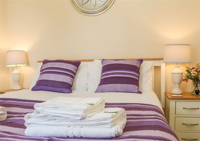 This is a bedroom at 1 The Mews, Porlock