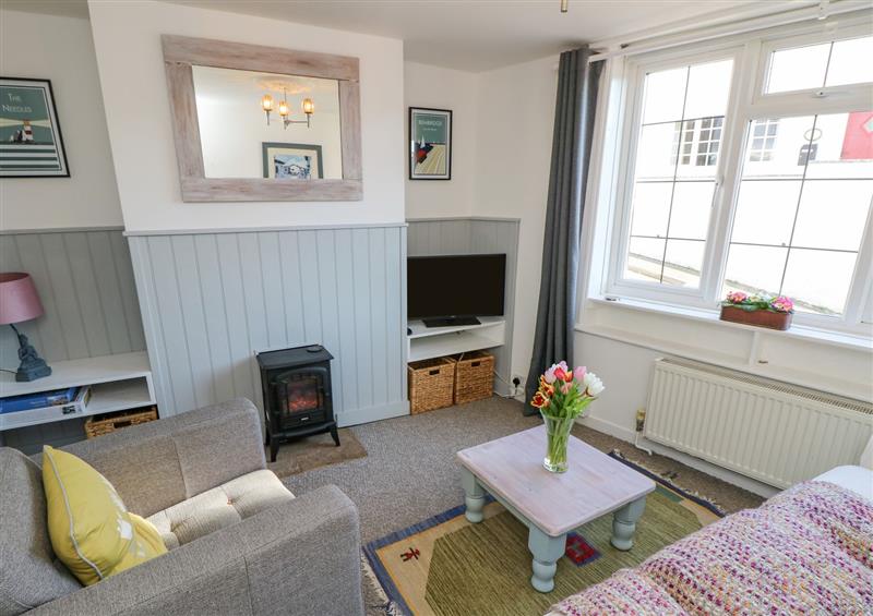 The living room at 1 Tulse Hill Cottages, Ventnor