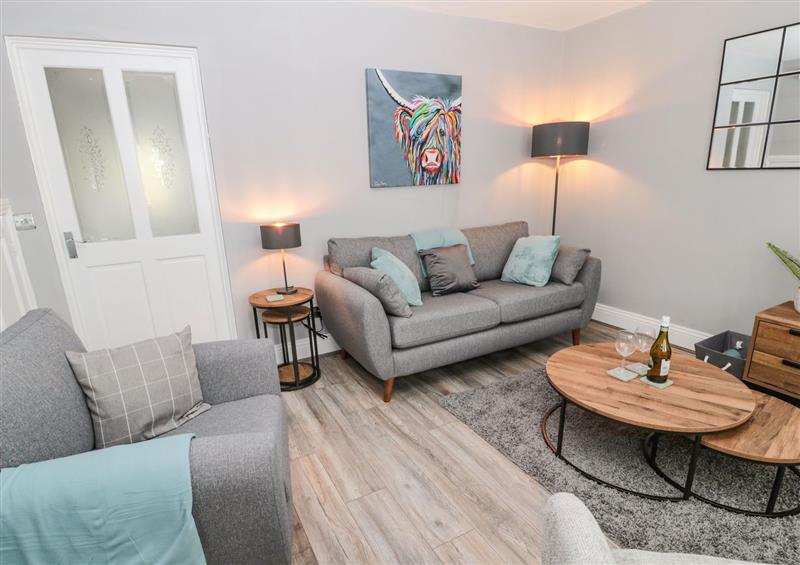 The living area at 1 Wesley Mews, Alnwick