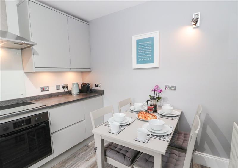 This is the kitchen at 1 Wesley Mews, Alnwick
