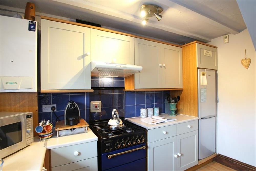 The kitchen at 1 West Cottage, Forest of Dean, Gloucestershire