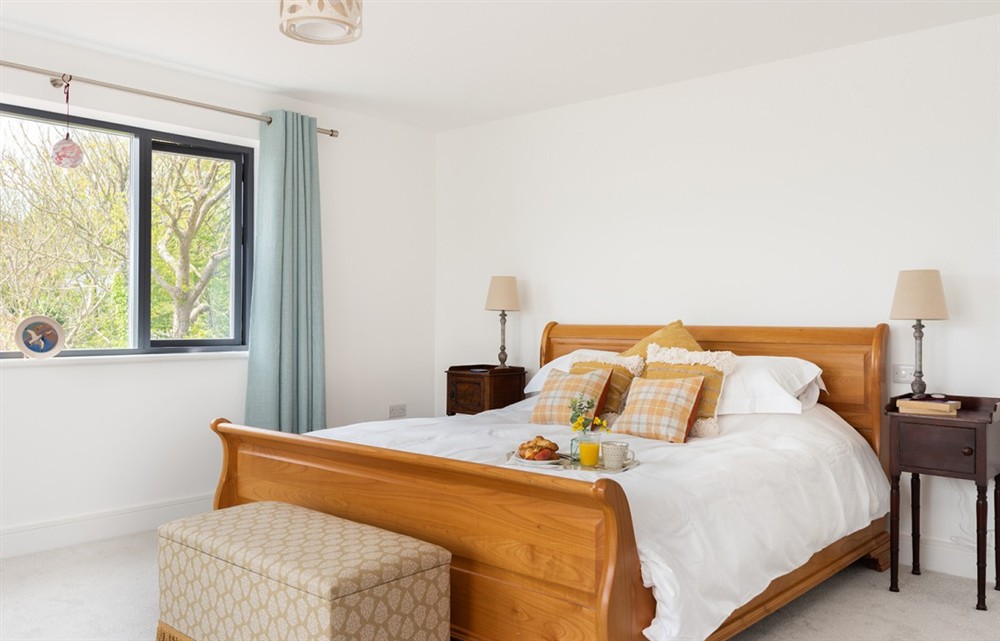 A bedroom in 1 Whimbrels Edge at 1 Whimbrels Edge in Thurlestone
