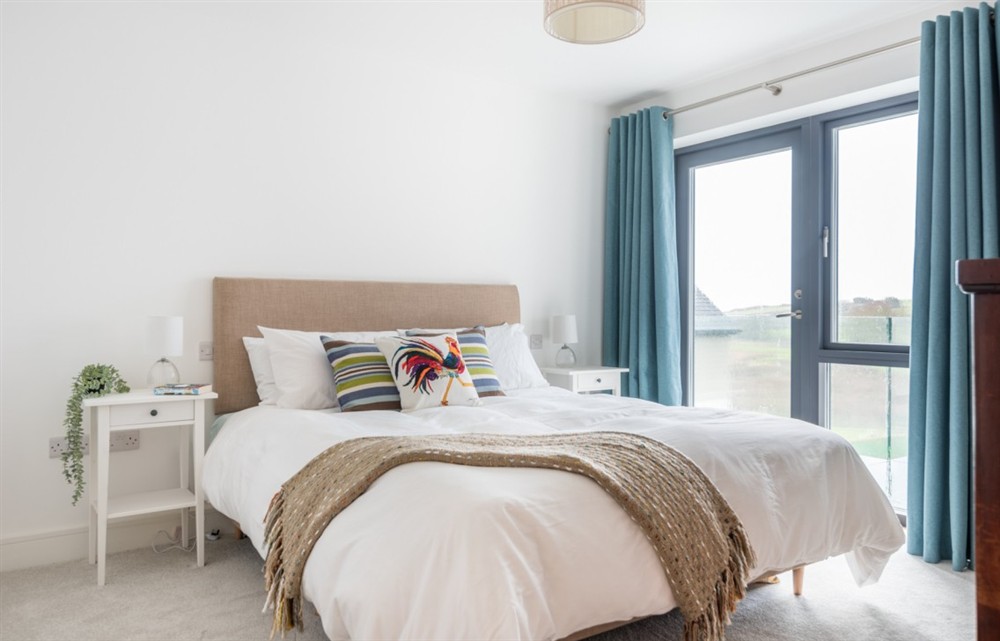 One of the bedrooms at 1 Whimbrels Edge in Thurlestone