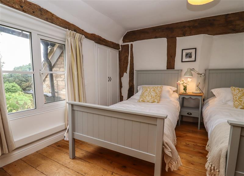 One of the bedrooms at 1 White House Cottages, Bromsash near Lea
