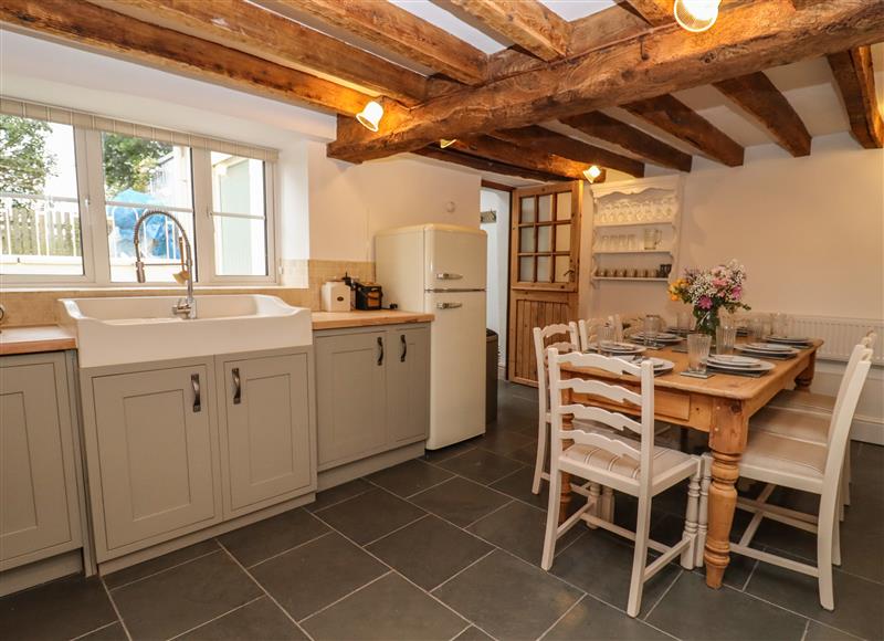 This is the kitchen at 1 White House Cottages, Bromsash near Lea