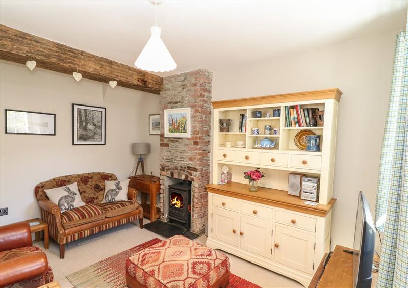 Enjoy the living room at 1 Woodside Cottages, Yelverton