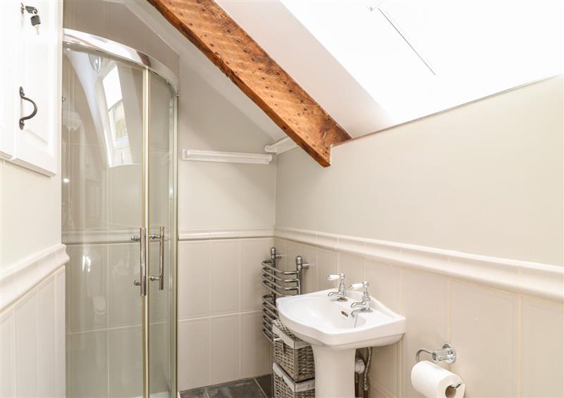 This is the bathroom at 1 Woodside Cottages, Yelverton