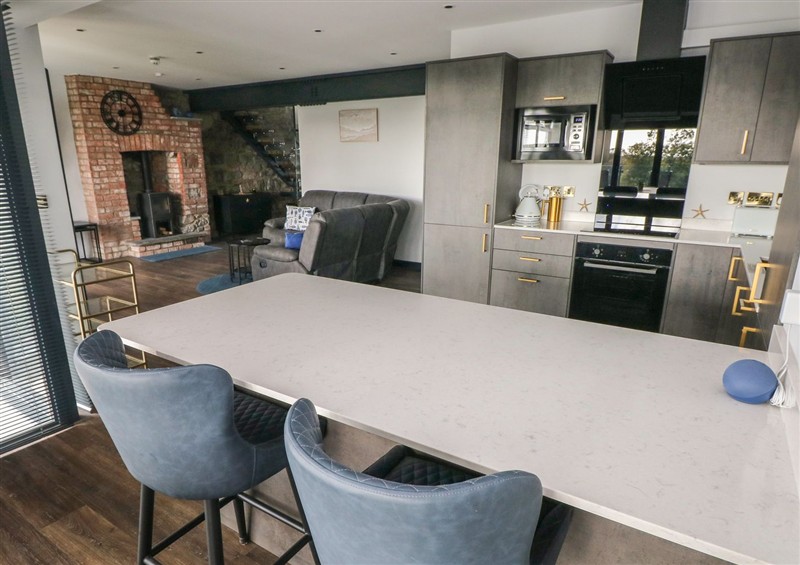 The dining area at 10 Brython Place, Tenby