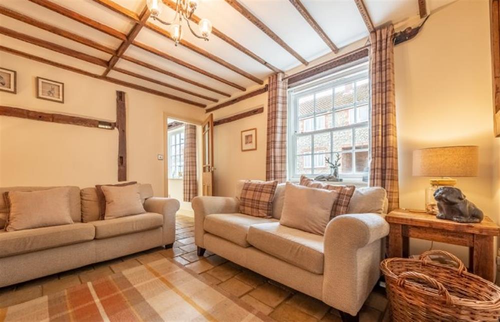 A comfortably furnished sitting room at 10 Burnham Road, North Creake near Fakenham