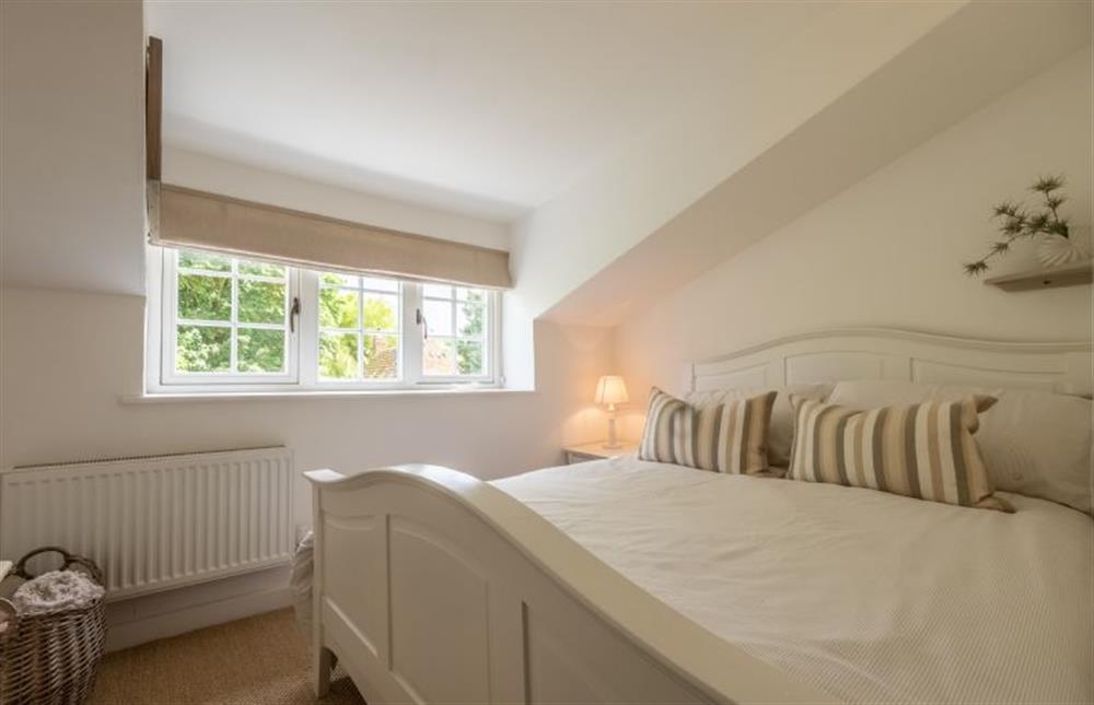 Master bedroom with double bed at 10 Burnham Road, North Creake near Fakenham