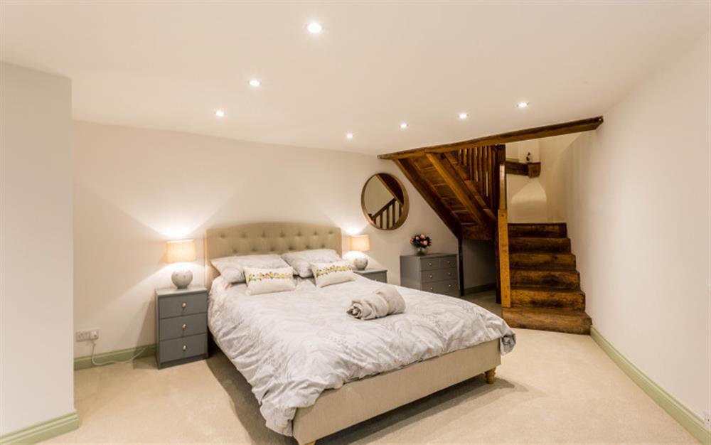 Another look at the master bedroom  at 10 Castle Street in Totnes
