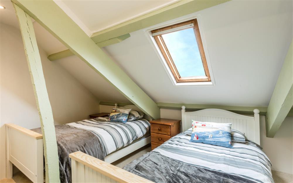 Another view of bedroom 3 at 10 Castle Street in Totnes