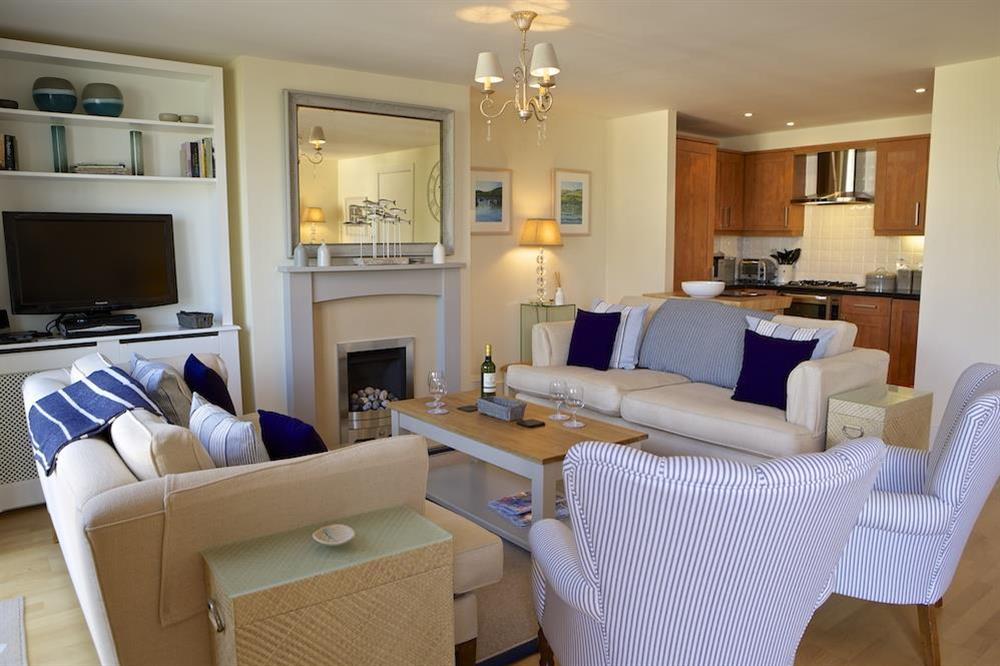 Open plan living area at 10 Combehaven in , Salcombe