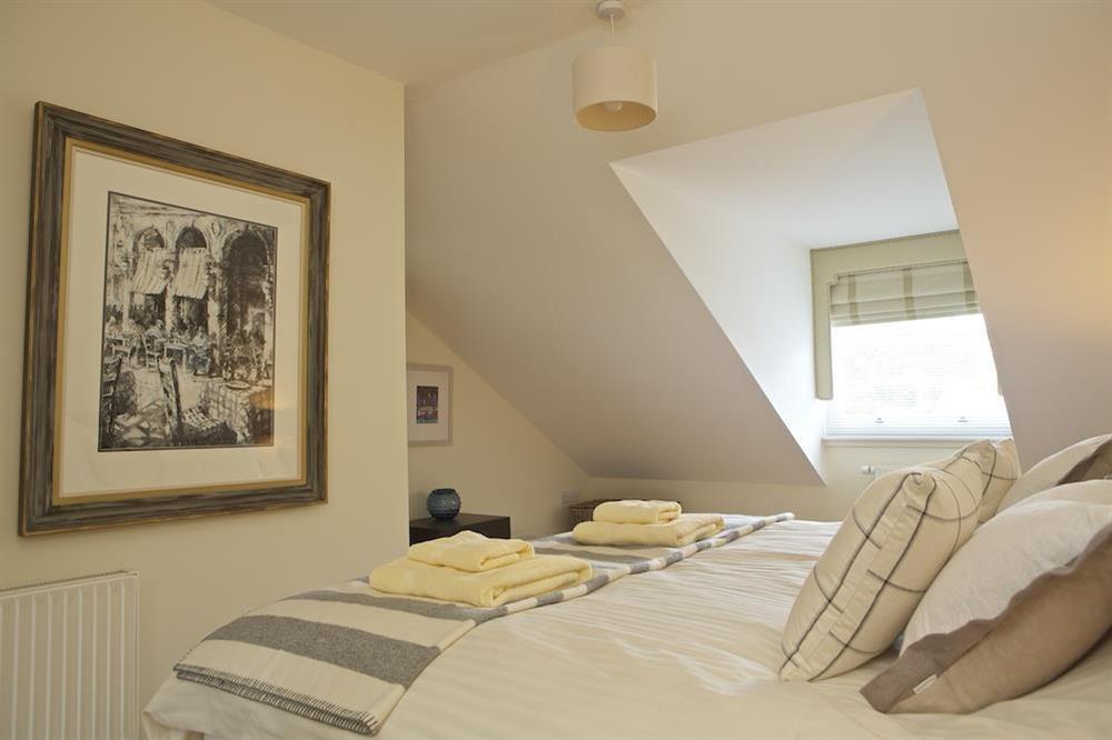 Second bedroom with super-King size bed at 10 Combehaven in , Salcombe