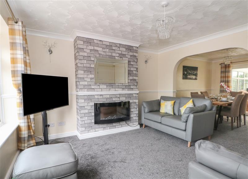 The living room at 10 Coventry Grove, Prestatyn